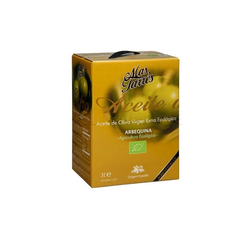 Aceite de oliva virgen extra, ecologico Box de 5 l.